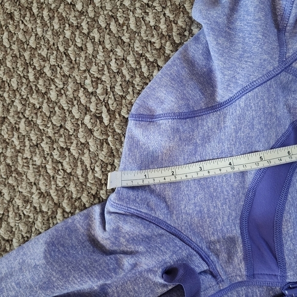 Lululemon Stride Jacket Heathered Persian Purple Womens Size 6 - Picture 10 of 11